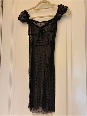 For Love and Lemons sheer dress XS